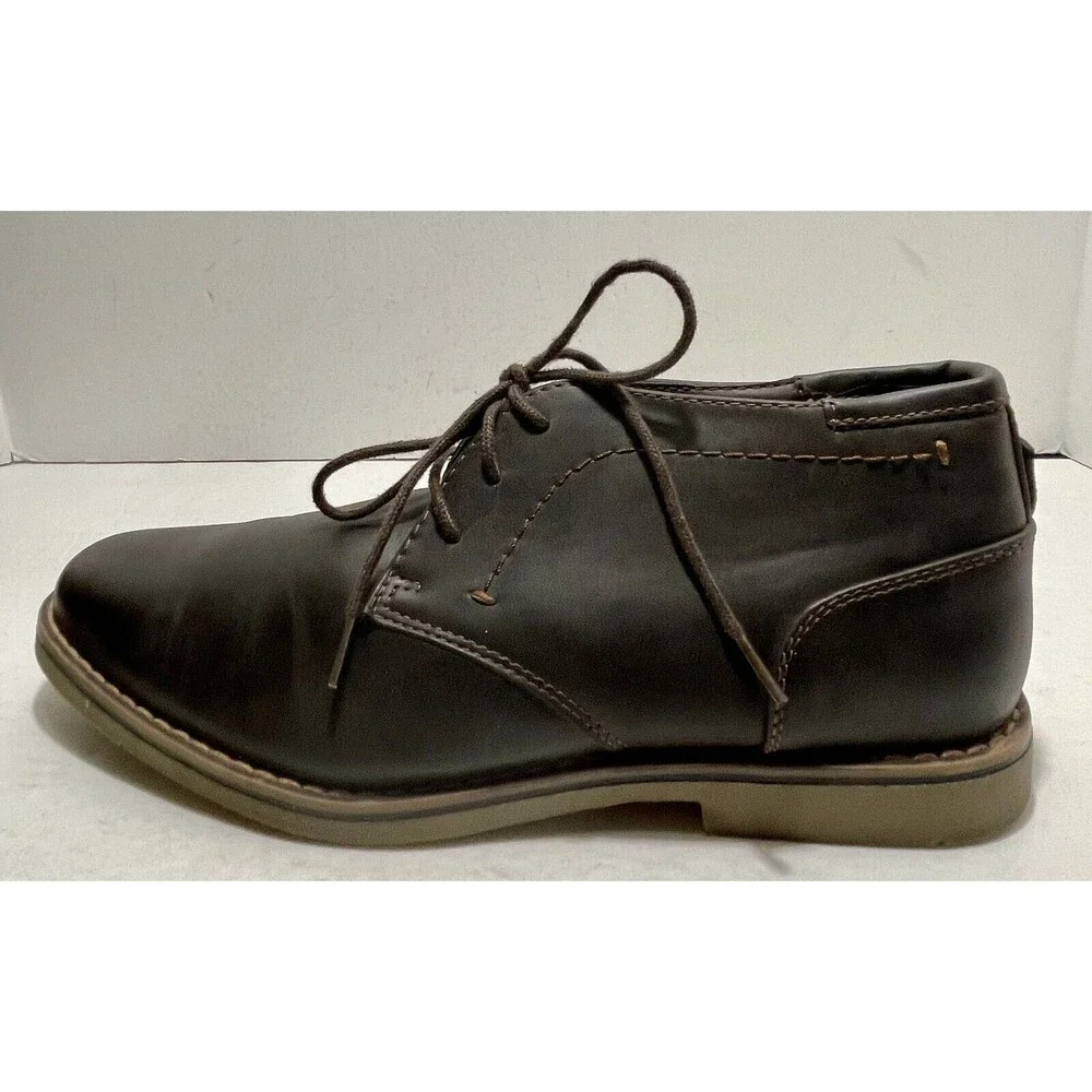 George Mens Chukka Boot Shoes US Size 10 Brown Memory Foam Insole